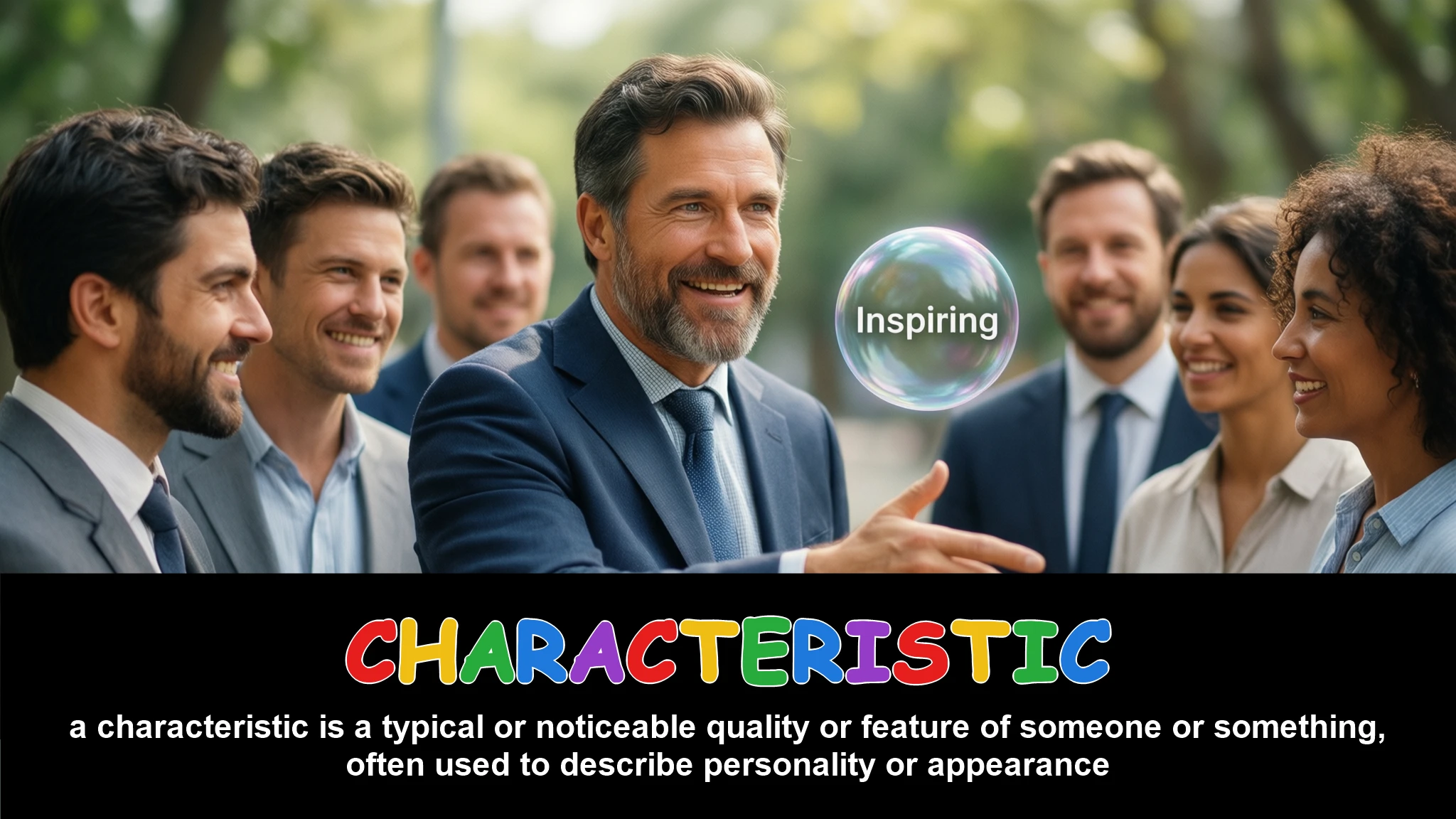 English Illustration for characteristic
